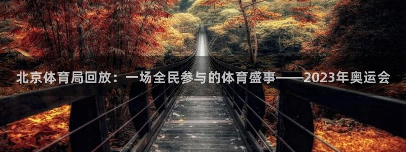 北京体育局回放：一场全民参与的体育盛事——2023年奥运会