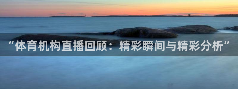 “体育机构直播回顾：精彩瞬间与精彩分析”
